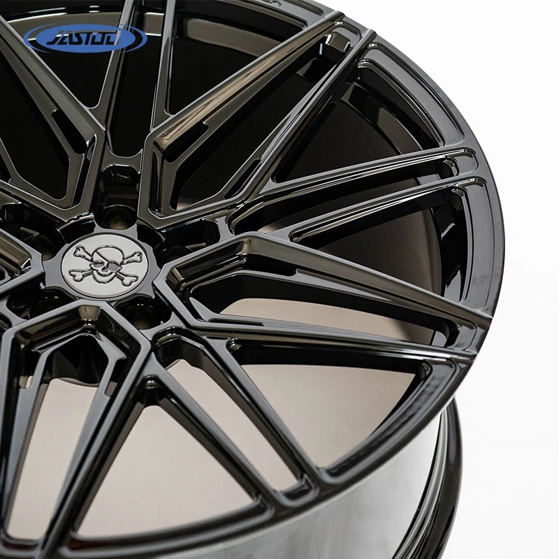 Customized Forged Aluminum Gloss Black 22X10 Inch Passenger Car Wheels