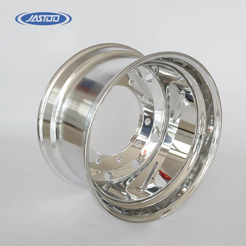 Polished 22.5 Aluminum Semi Trailer Wheels